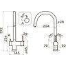 Смеситель OMOIKIRI YAMADA-PL-P латунь/платина 4974337