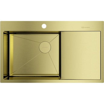 Мойка OMOIKIRI AKISAME 86-LG-L Side
