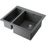 Мойка OMOIKIRI BOSEN 59-2-PL Tetogranit/платина 4993224