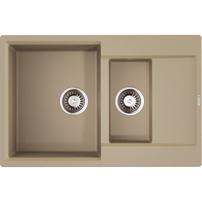 Мойка OMOIKIRI DAISEN 78-2T-CH Tetogranit/шампань 4993531