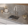 Мойка OMOIKIRI OMI 43-U/I ULTRA MINI-IN нержавеющая сталь/нержавеющая сталь 4997402