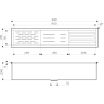Сушка встраиваемая для посуды OMOIKIRI DRY-02-LG нерж.сталь/светлое золото (без вставок) 4999111